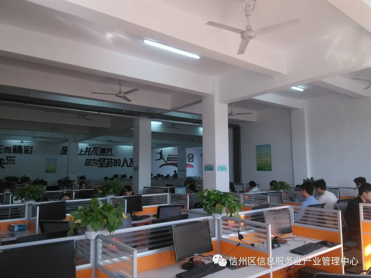 信息服务业产业管理中心为新入驻企业提供贴心服务